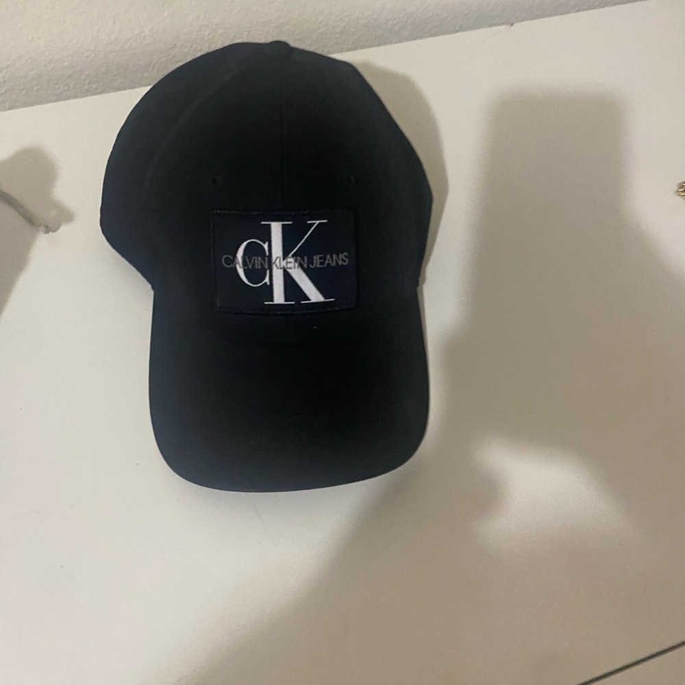 Calvin Klein Kids Black Logo Cap